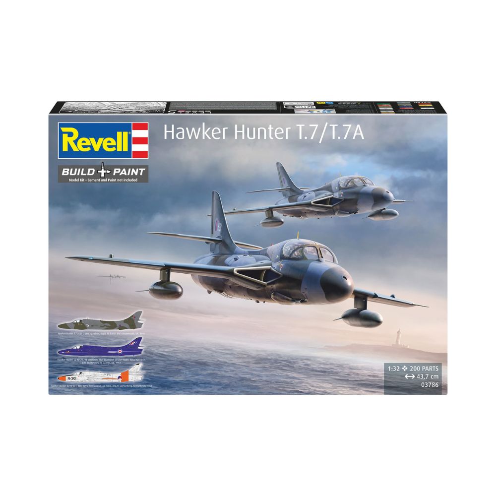 Revell 03786 Hawker Hunter T.7/T.7A 1:32 Model Kit