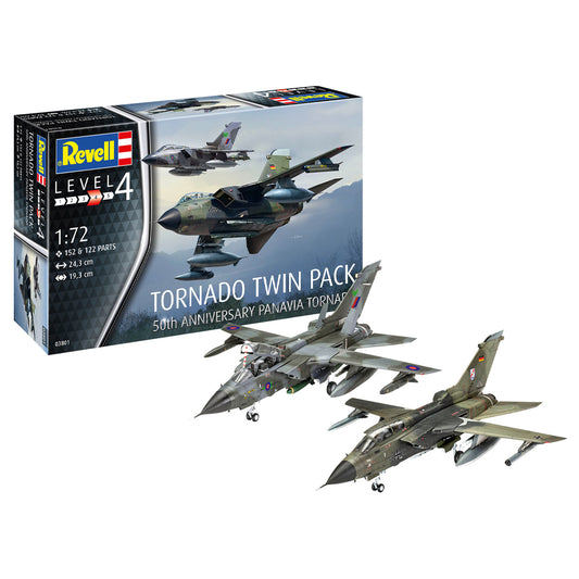 Revell 03801 Tornado 50th Anniversary Twinpack 1:72 Model Kit