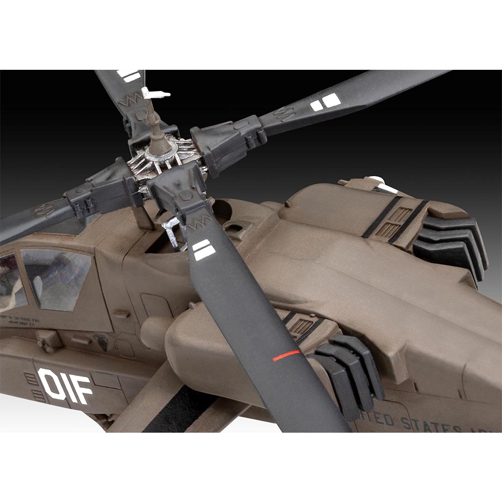 Revell 03824 AH-64A Apache 1:72 Attack Helicopter Model Kit