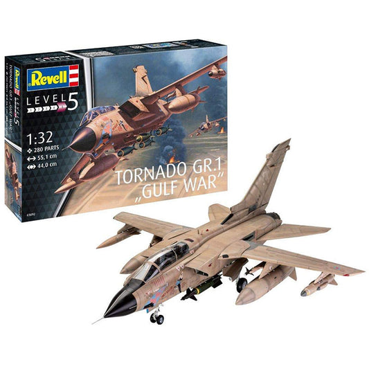 REVELL Tornado GR Mk. 1 RAF "Gulf War" 1:32 Aircraft Model Kit 03892