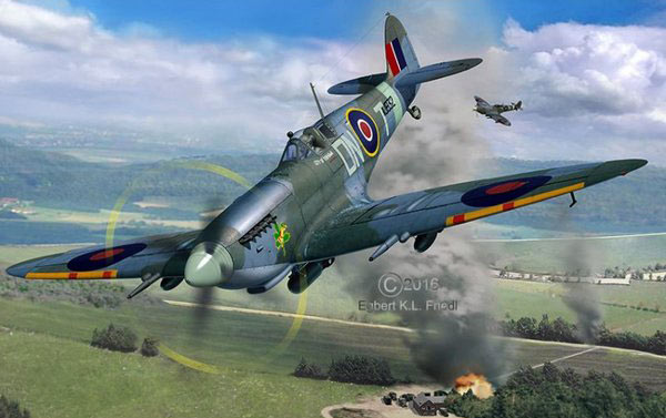 REVELL Spitfire Mk.IXC 1:32 Aircraft Model Kit 03927