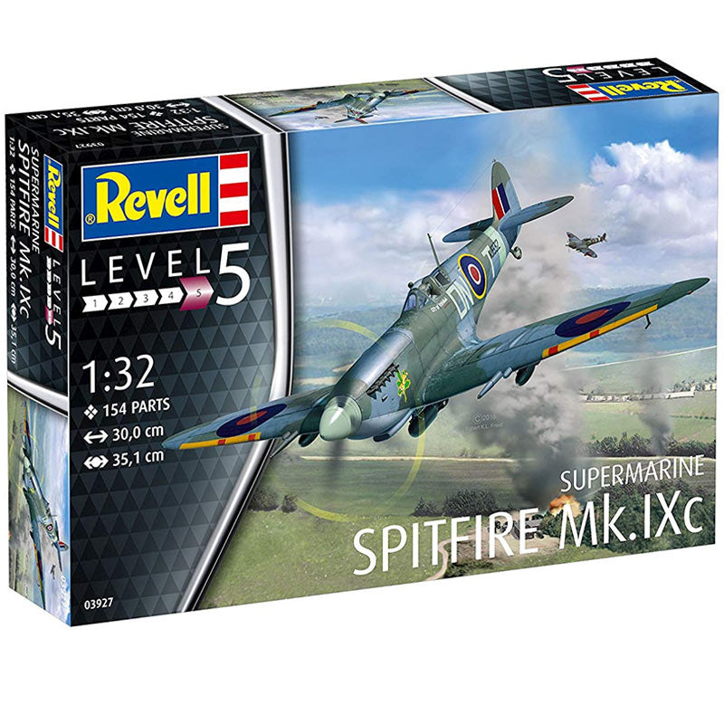 REVELL Spitfire Mk.IXC 1:32 Aircraft Model Kit 03927