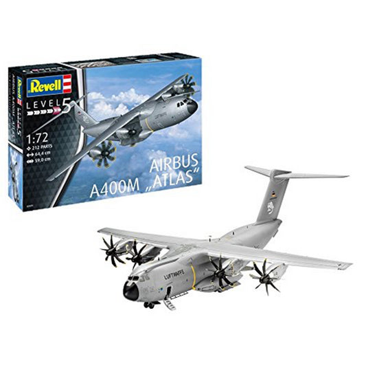 REVELL Airbus A400M 'ATLAS' Luftwaffe 1:72 Aircraft Model Kit 03929