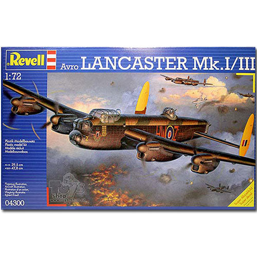REVELL Avro Lancaster Mk.I/III 1:72 Aircraft Model Kit - 04300
