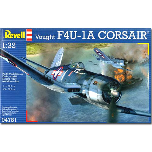 REVELL Vought F4U-1D Corsair 1:32 Aircraft Model Kit - 04781
