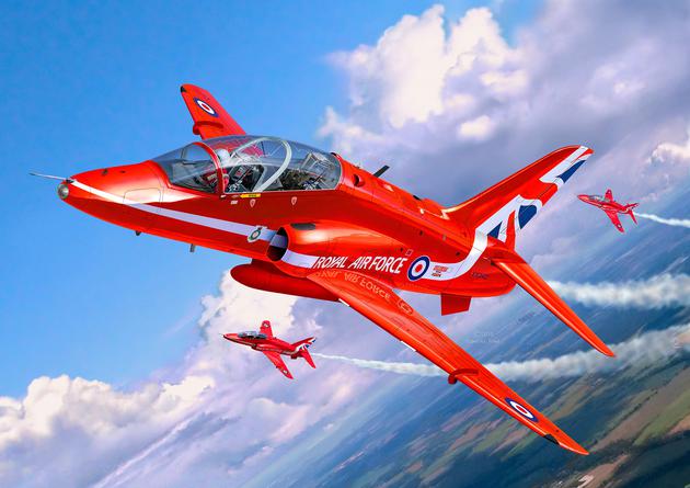 REVELL BAe Hawk T.1 Red Arrows 1:72 Aircraft Model Kit 04921