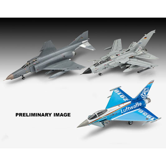 Revell 05627 Gift Set 70 Years Bundeswehr: Luftwaffe Aircraft 1:72 Model Kit