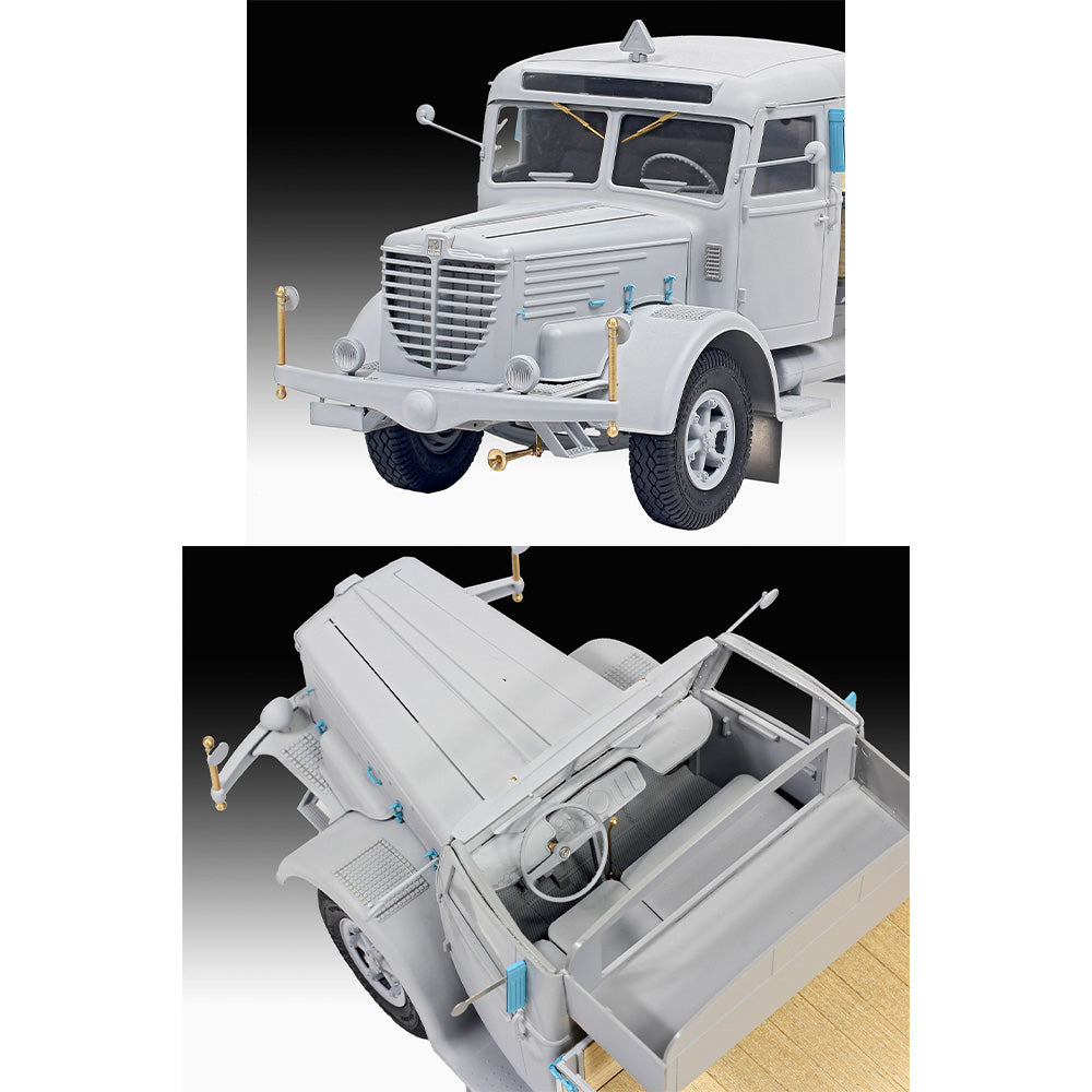 Revell 07580 Bussing 8000 S13 with Trailer Platinum Edition 1:24 Model Kit