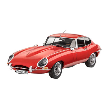 Revell 07668 Jaguar E-Type Coupe 1:24 Plastic Model Car Kit