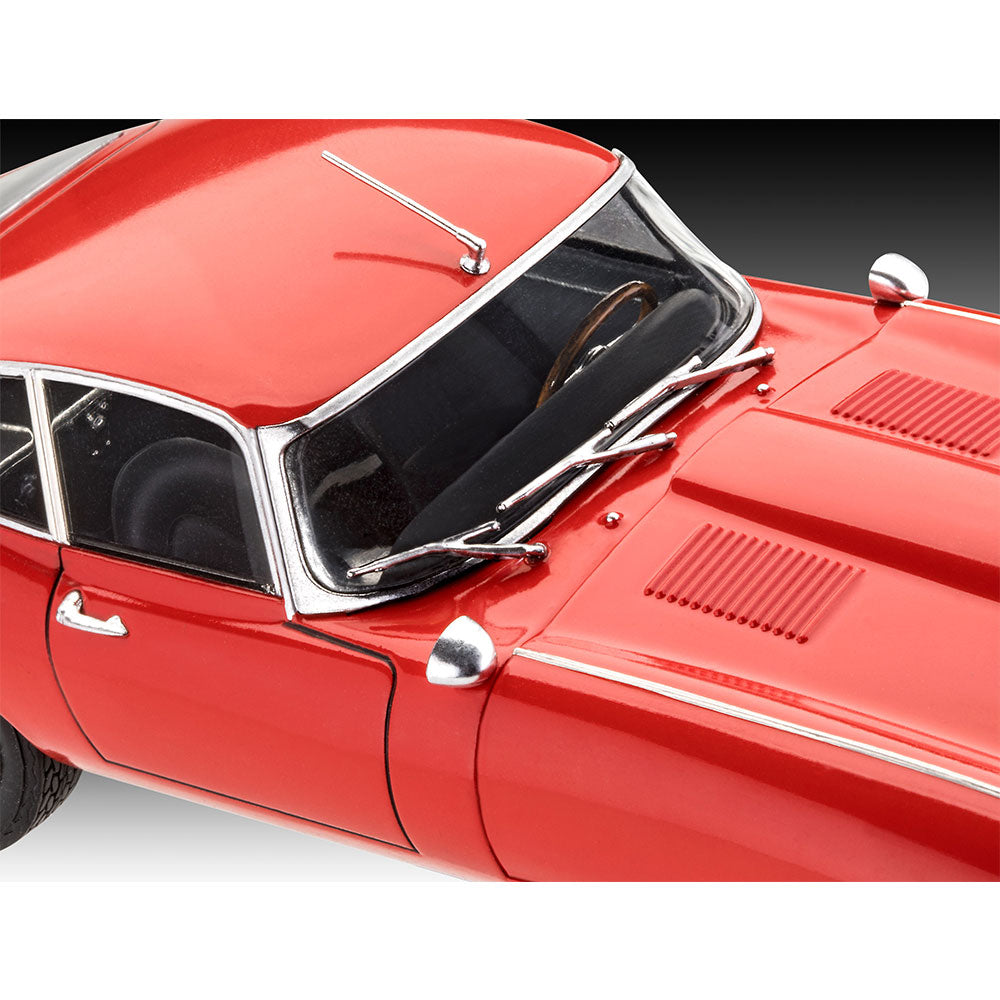 Revell 07668 Jaguar E-Type Coupe 1:24 Plastic Model Car Kit