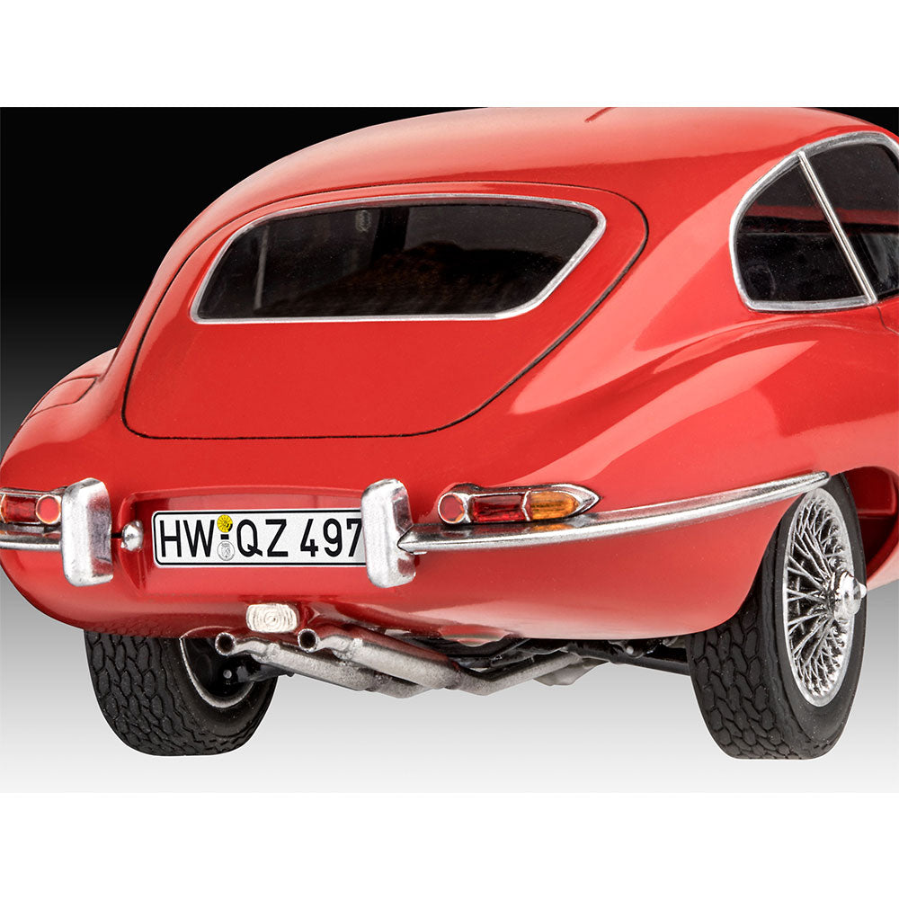 Revell 07668 Jaguar E-Type Coupe 1:24 Plastic Model Car Kit