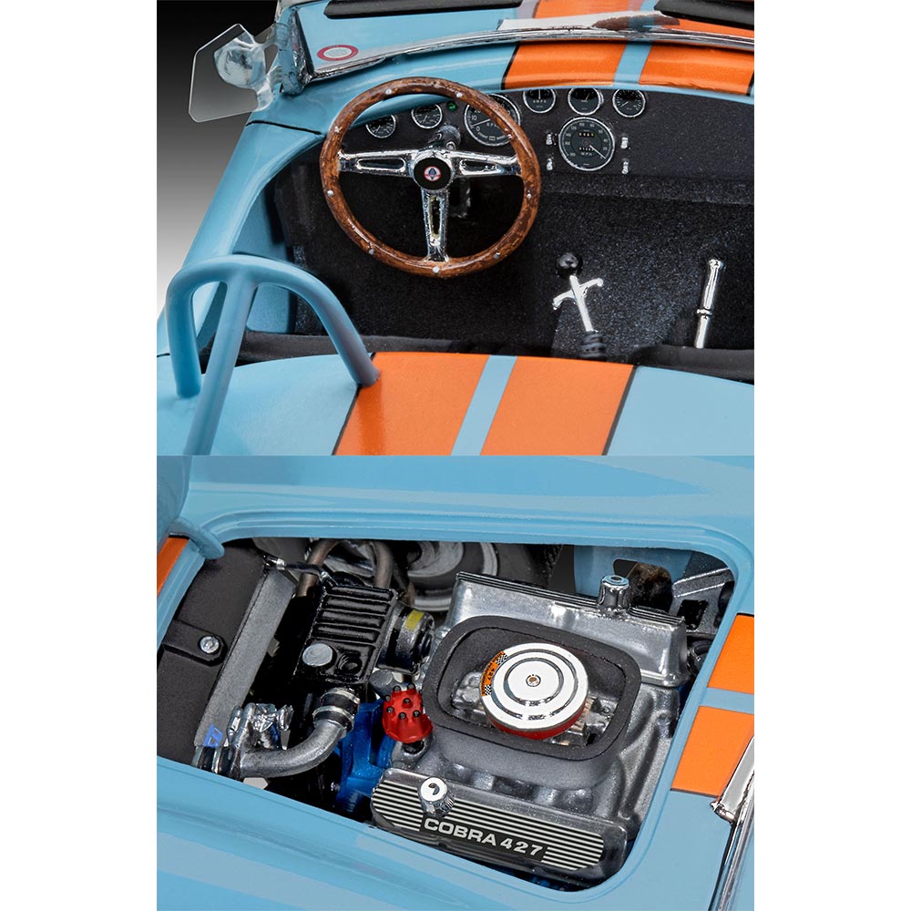 Revell 07708 65 Shelby Cobra 427 1:24 Car Model Kit