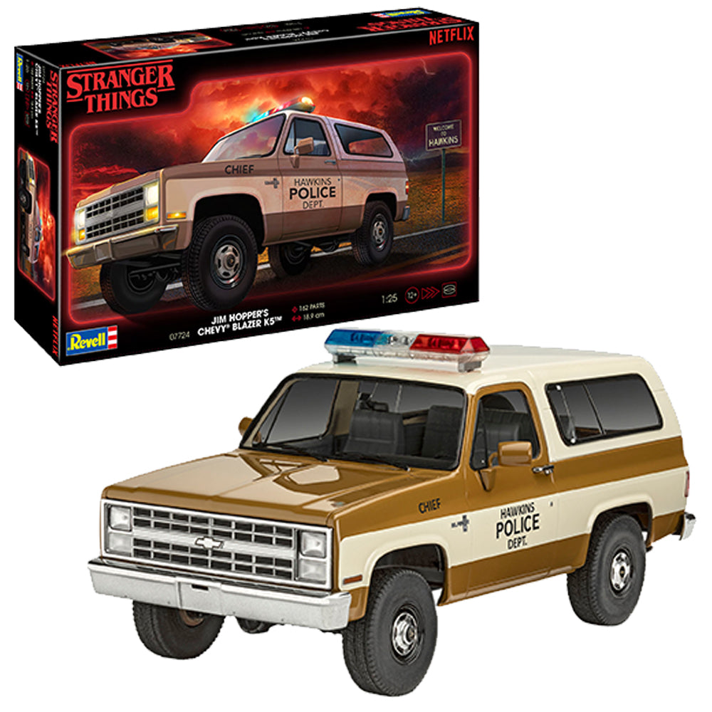 Revell 07724 1985 Chevrolet K5 Blazer: Stranger Things 1:25 Model Kit