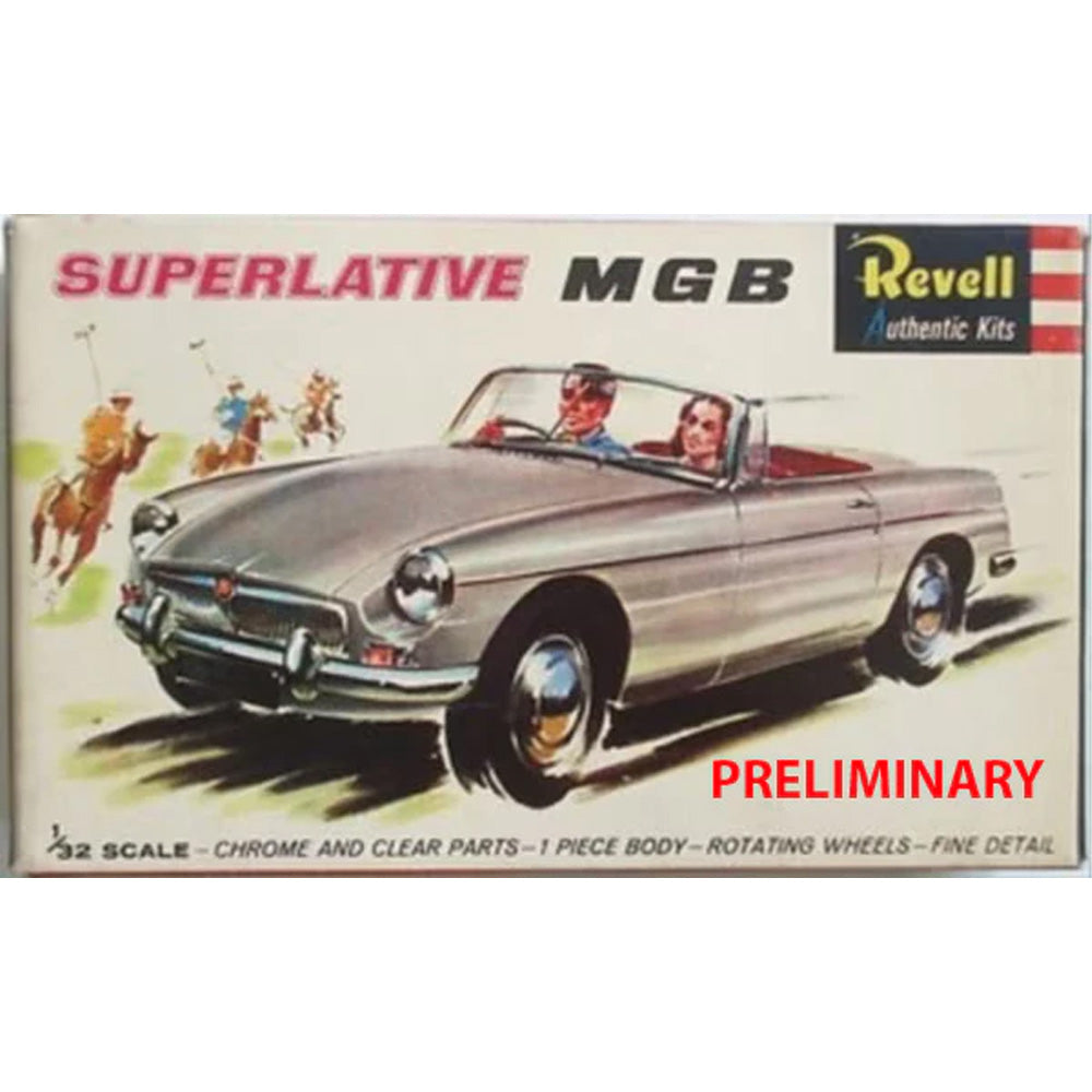 Revell 07753 Superlative MGB Roadster 75th Anniversary 1:32 Model Kit
