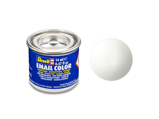 Revell Gloss White (RAL 9010) Email Colour Enamel - 14ml Model Paint No.4