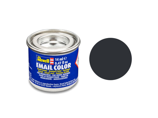 Revell Matt Anthracite Grey (RAL 7021) Email Colour 14ml Model Paint No.9