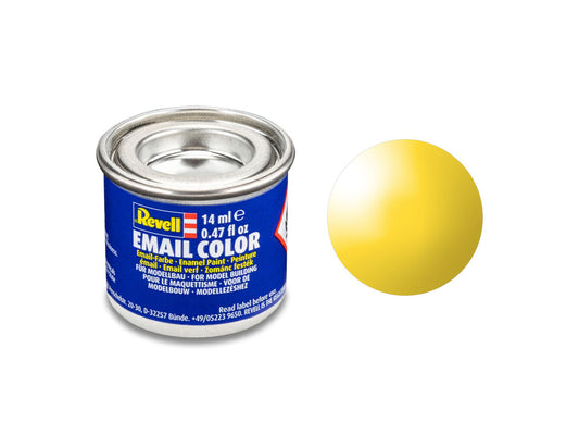Revell Gloss Yellow (RAL 1018) Email Colour Enamel - 14ml Model Paint No.12