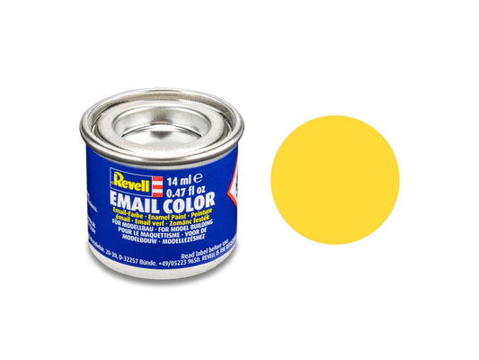 Revell Matt Yellow (RAL 1017) Email Colour Enamel - 14ml Model Paint No.15