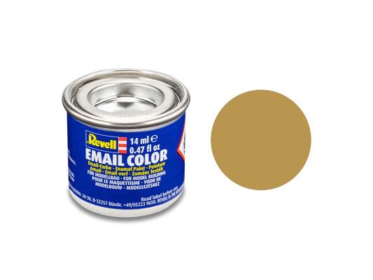 Revell Matt Sandy Yellow (RAL 1024) Email Colour 14ml Model Paint No.16