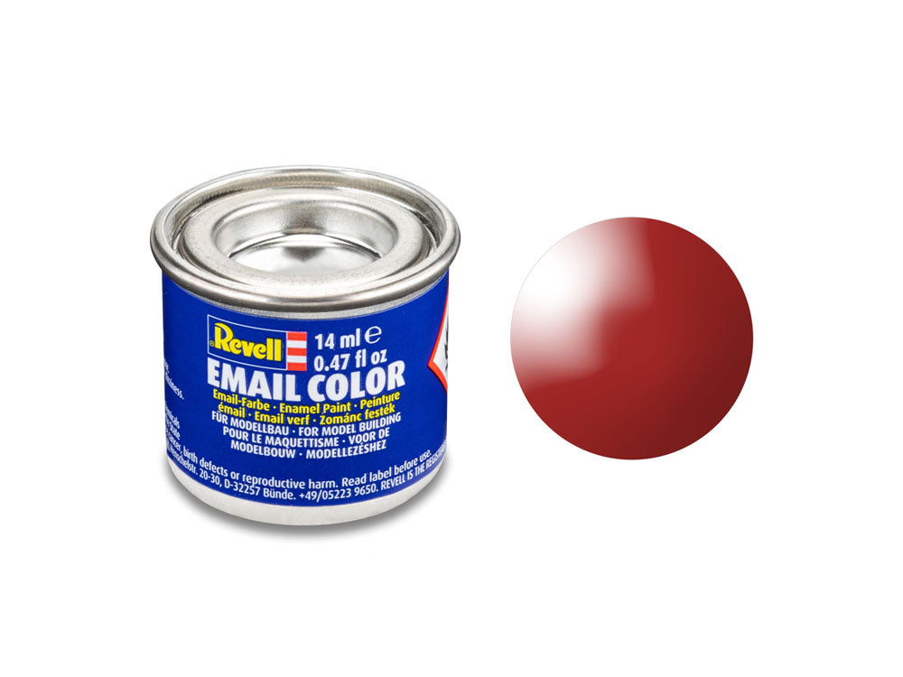 Revell Gloss Fiery Red (RAL 3000) Email Colour - 14ml Model Paint No.31
