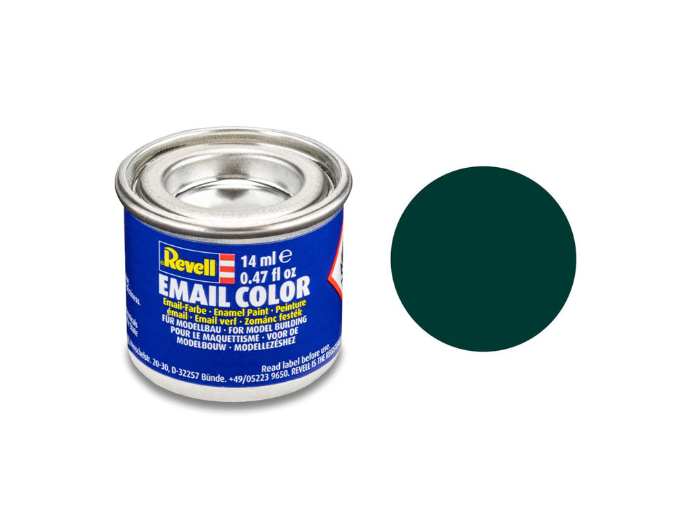 Revell Matt Black-Green Email Colour Enamel 14ml Model Paint No.40