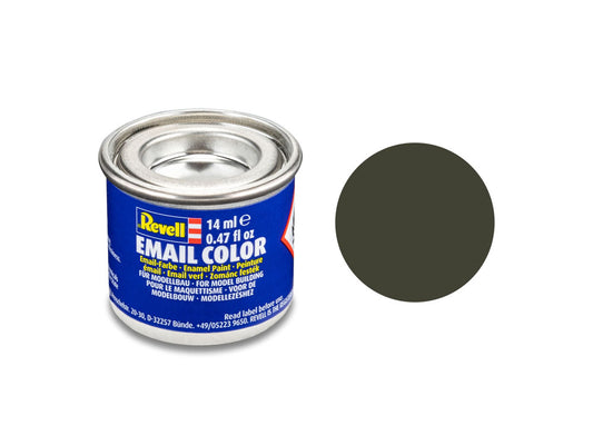 Revell Matt Olive Yellow Email Colour Enamel 14ml Model Paint No.42