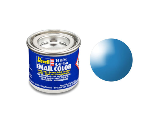 Revell Gloss Light Blue (RAL 5012) Email Colour - 14ml Model Paint No.50