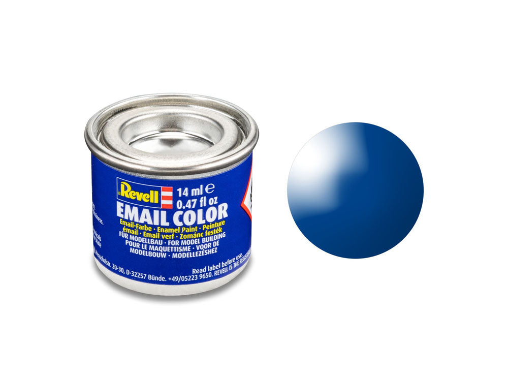Revell Gloss Blue (RAL 5005) Email Colour Enamel 14ml Model Paint No.52