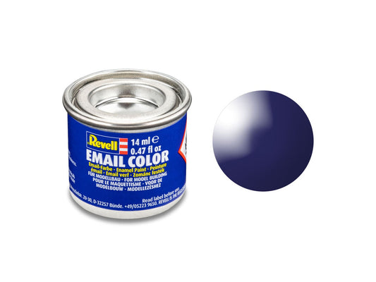 Revell Gloss Night Blue (RAL 5022) Email Colour 14ml Model Paint No.54
