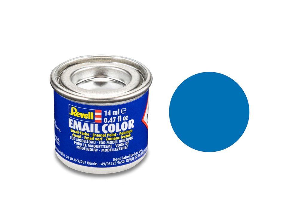 Revell Matt Blue (RAL 5000) Email Colour Enamel - 14ml Model Paint No.56