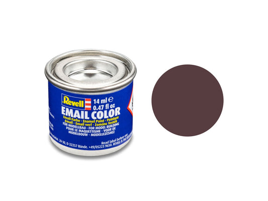 Revell Matt Leather Brown (RAL 8027) Email Colour 14ml Model Paint No.84