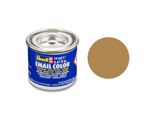 Revell Matt Ochre Brown (RAL 1011) Email Colour 14ml Model Paint No.88