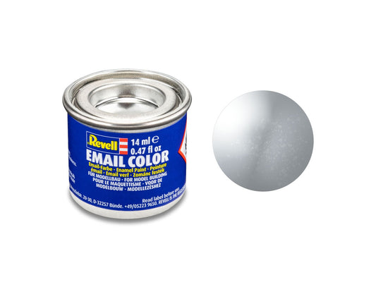 Revell Metallic Silver Email Colour Enamel - 14ml Model Paint No.90