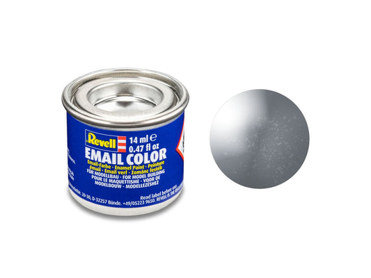 Revell Metallic Steel Email Colour Enamel - 14ml Model Paint No.91