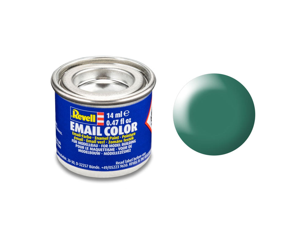 Revell Silk Patina Green (RAL 6000) Email Colour 14ml Model Paint No.365