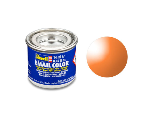 Revell Clear Orange Email Colour Enamel 14ml Model Paint No.730