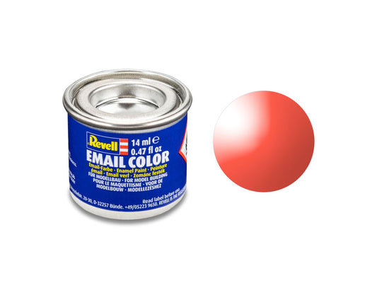 Revell Clear Red Email Colour Enamel 14ml Model Paint No.731