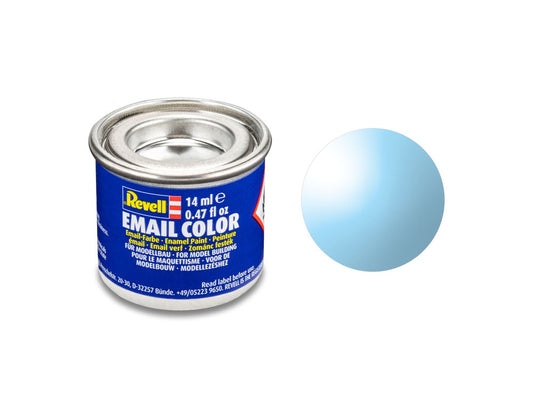 Revell Clear Blue Email Colour Enamel - 14ml Model Paint No.752