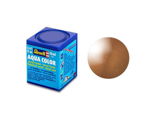 Revell Metallic Bronze Aqua Colour Acrylic - 18ml Model Paint No.95