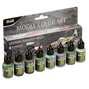 Revell 36200 Model Colour German Aircraft WWII 8 Paints Set