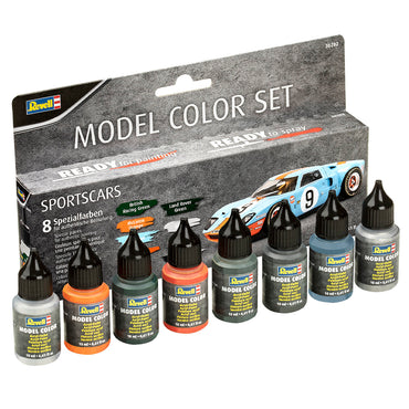 Revell 36202 Model Colour Sportscar WWII 8 Paints Set