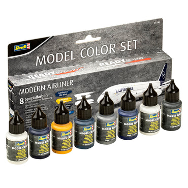 Revell 36203 Model Colour Modern Airliner WWII 8 Paints Set