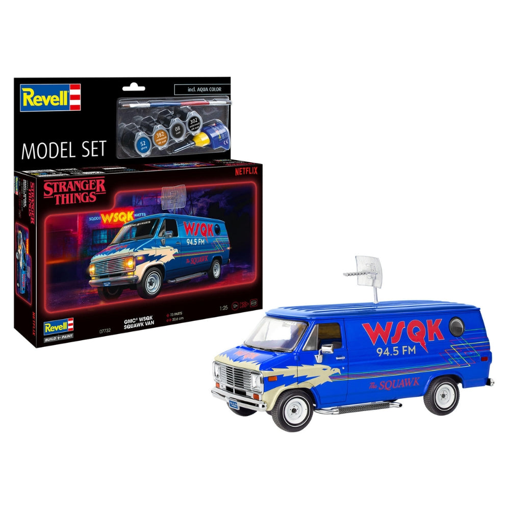 Revell 67732 Model Set Car: Stranger Things 1:25 Model Kit Set