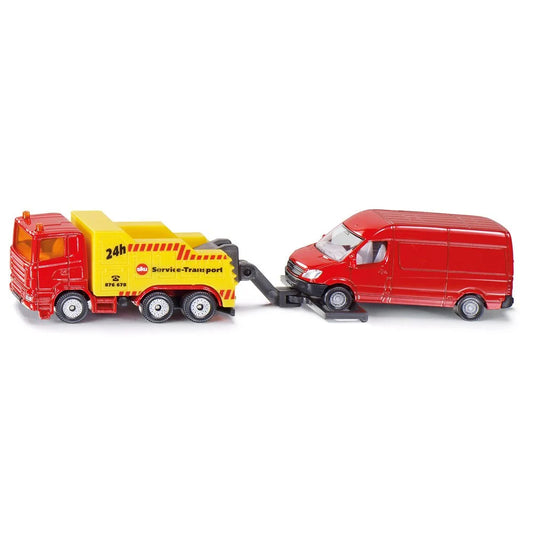 Siku 1667 Breakdown Truck with Van 1:87 Diecast Toy