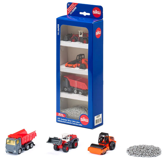 Siku 6329 Road Construction Diecast Gift Set Toy
