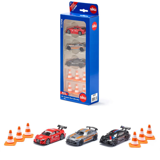 Siku 6331 Three Race Car Gift Set Diecast Toy