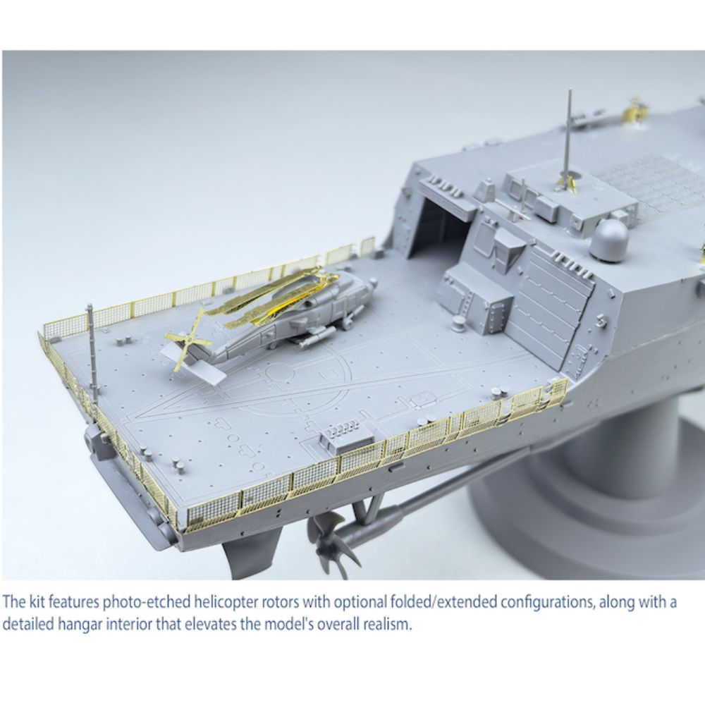 Beacon S3001 DDG-125 USS Jack H. Lucas Destroyer Ship 1:350 Model Kit