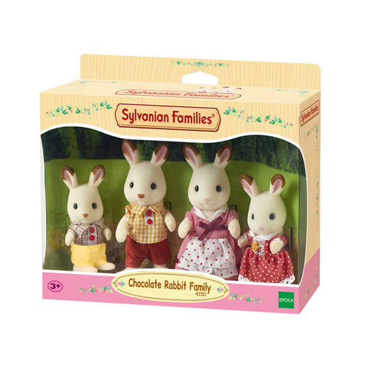 Chocolate Rabbit Family - SYLVANIAN Families Figures 4150