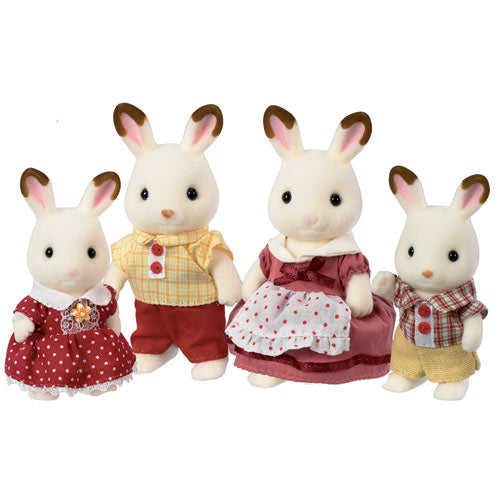 Chocolate Rabbit Family - SYLVANIAN Families Figures 4150