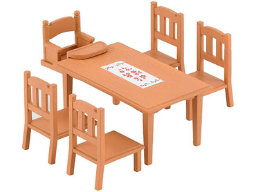 Family Dining Table Chairs - SYLVANIAN Families Figures 4506